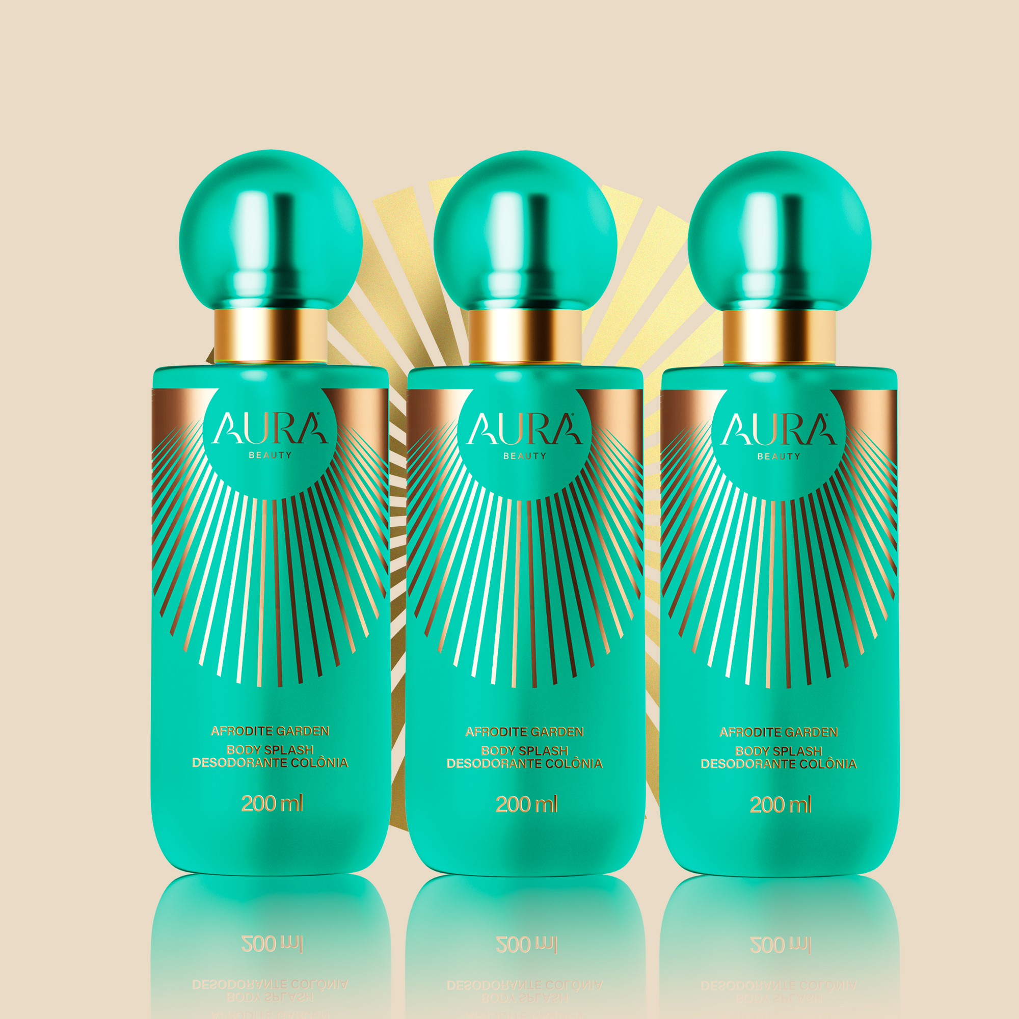 3 body splash Afrodite Garden