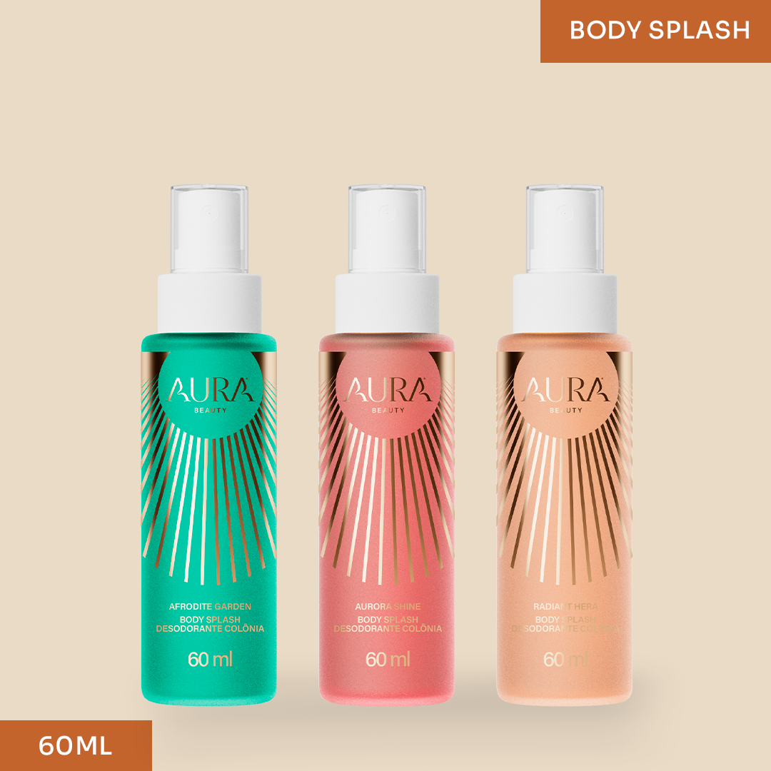 Kit Mini Body Splash - Trilogia das Deusas 60ml