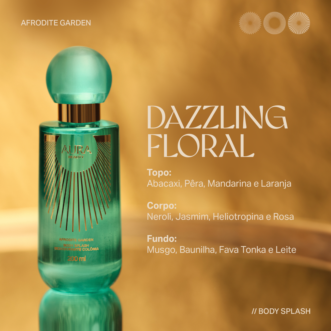 Compre Body Splash Afrodite Garden + Manteiga Iluminadora Radiant Hera Ganhe Body mistico Afrodite Garden